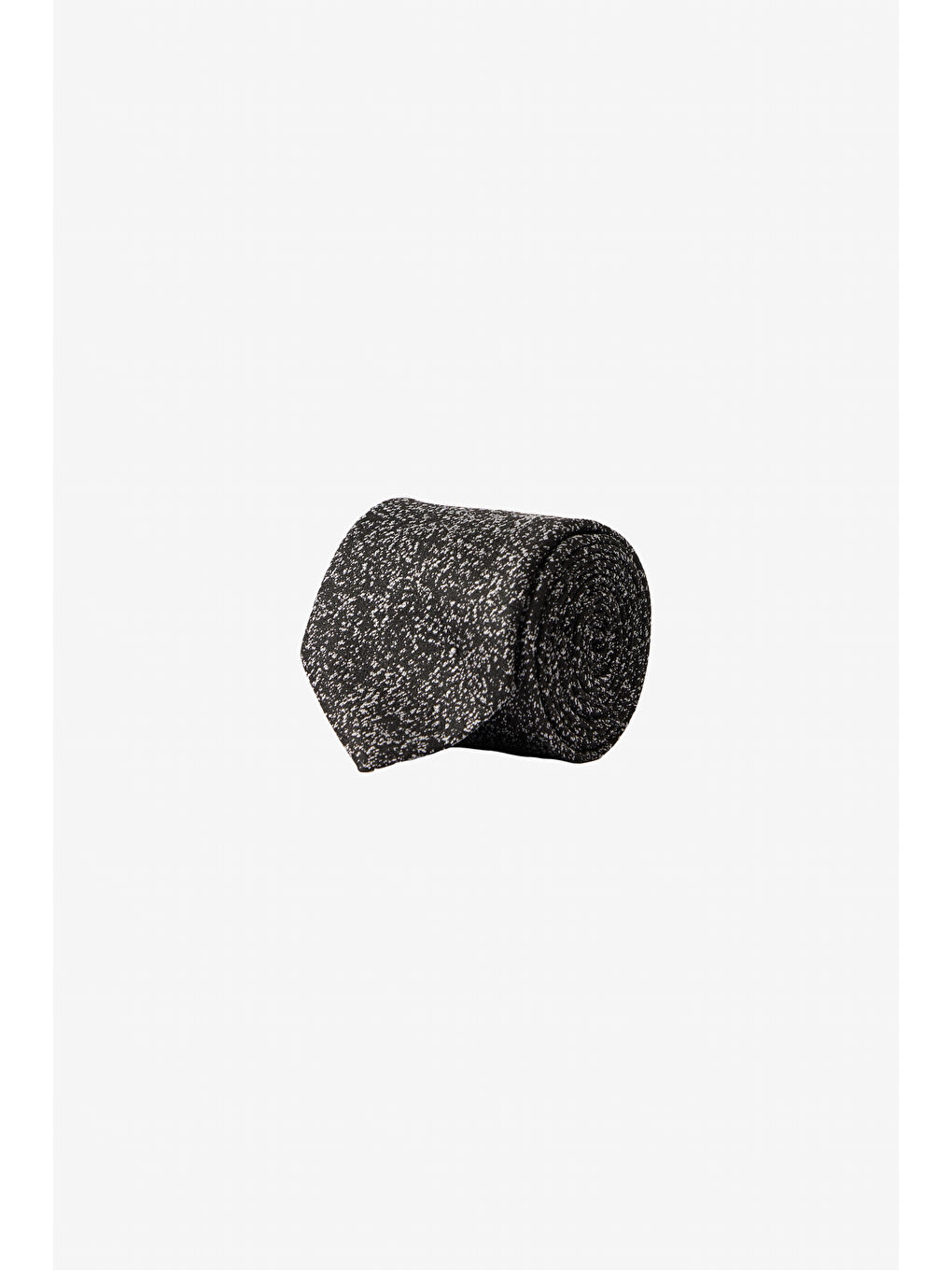 Erkek Siyah-Gri Desenli Kravat