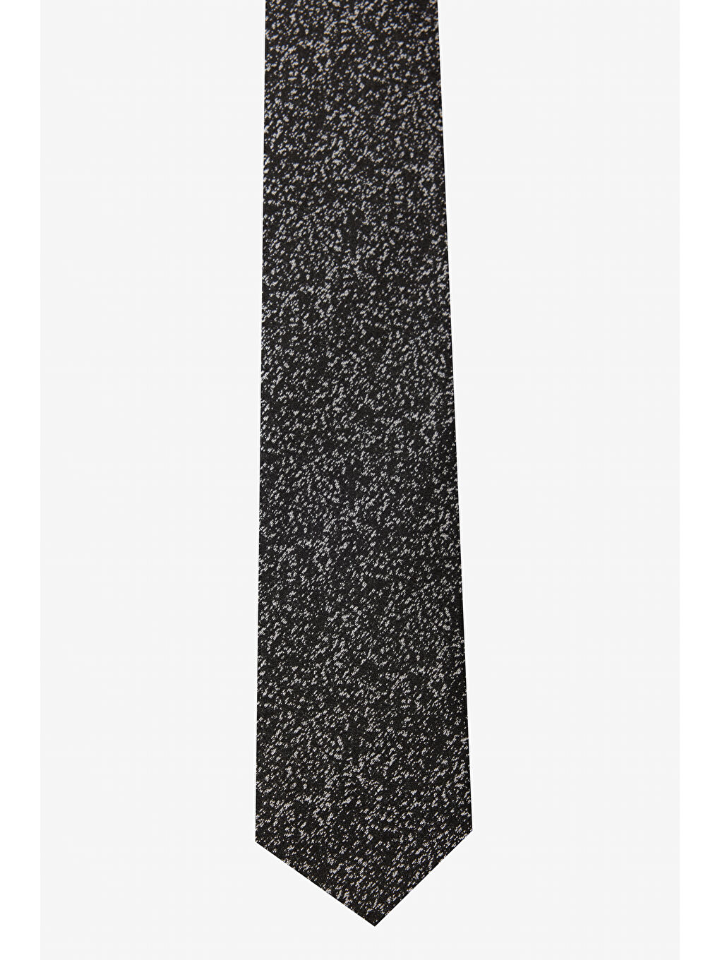 Erkek Siyah-Gri Desenli Kravat-1