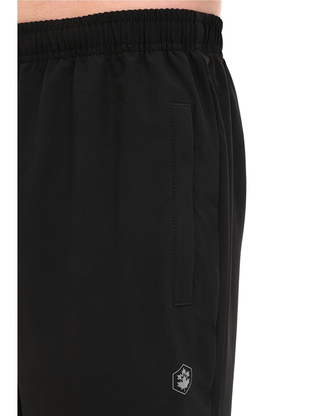 M-BS04 WOVEN T.SUIT 5PR Siyah Erkek Eşofman Takımı-3