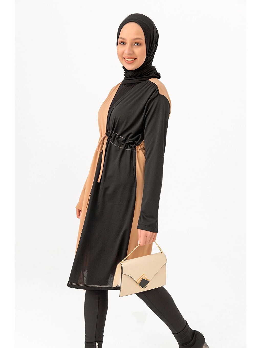 Orta Kadın Siyah Tunik Sıyah - 3757 - 3757-2