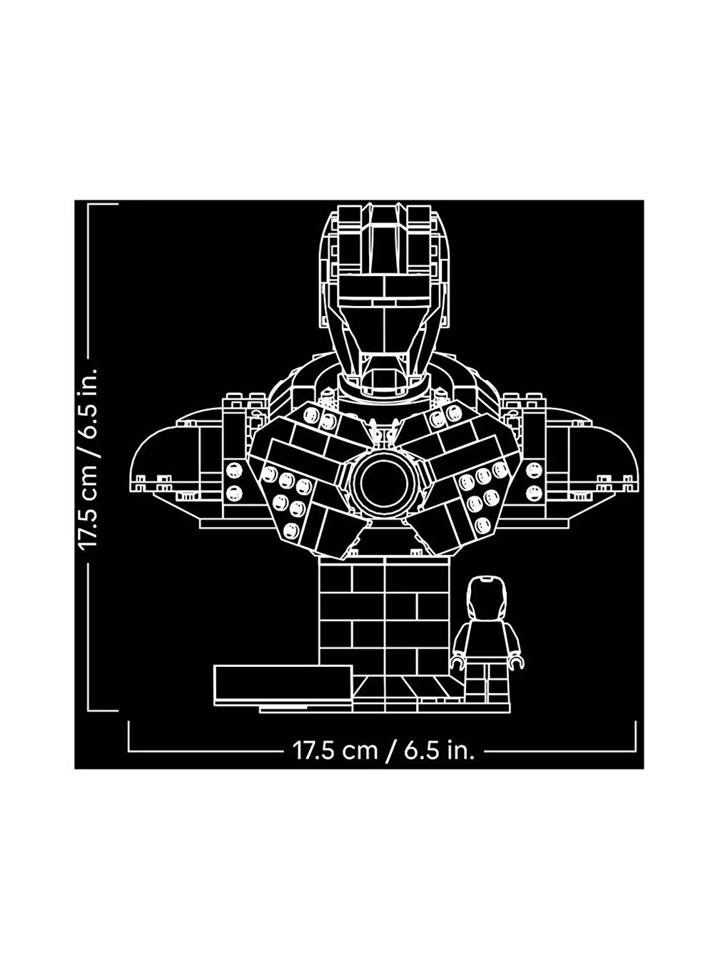 Marvel Iron Man MK4 Büstü 76327-2