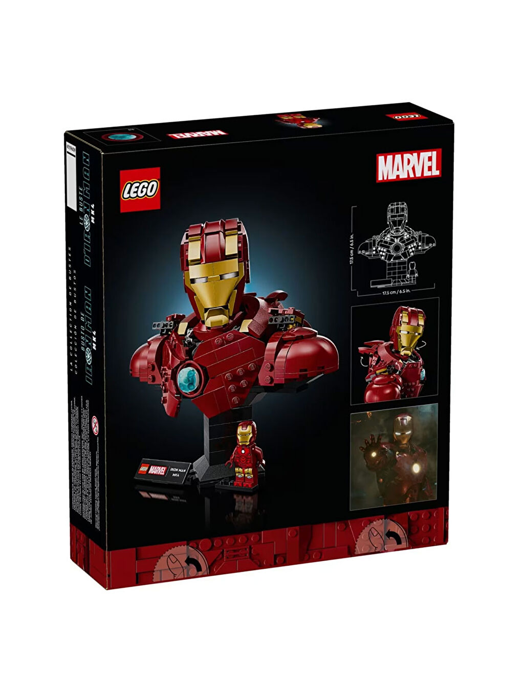 Marvel Iron Man MK4 Büstü 76327-3