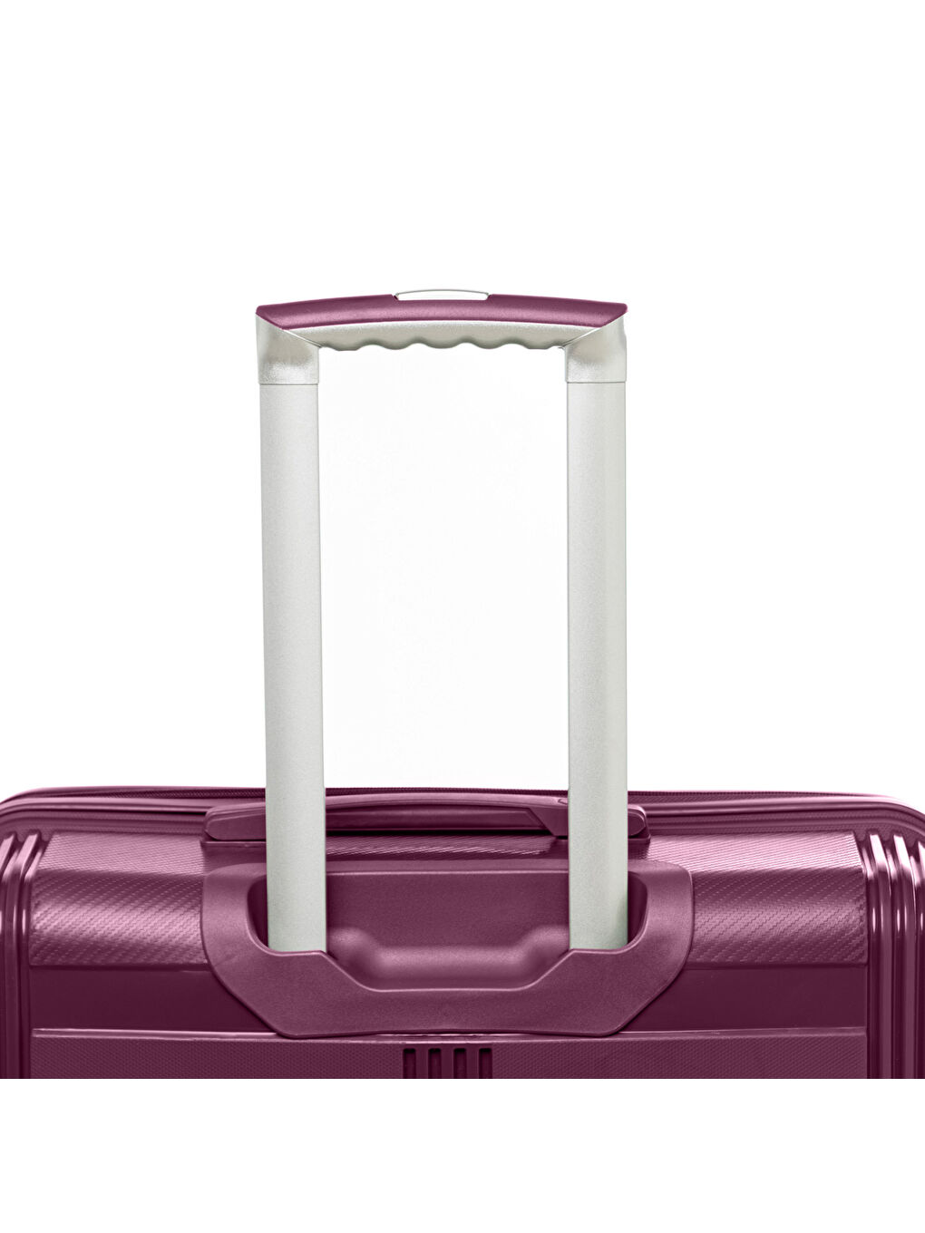 Unisex JMY8101.09 PP Silikon Valiz Büyük Boy 78 x48x32cm Mor-4