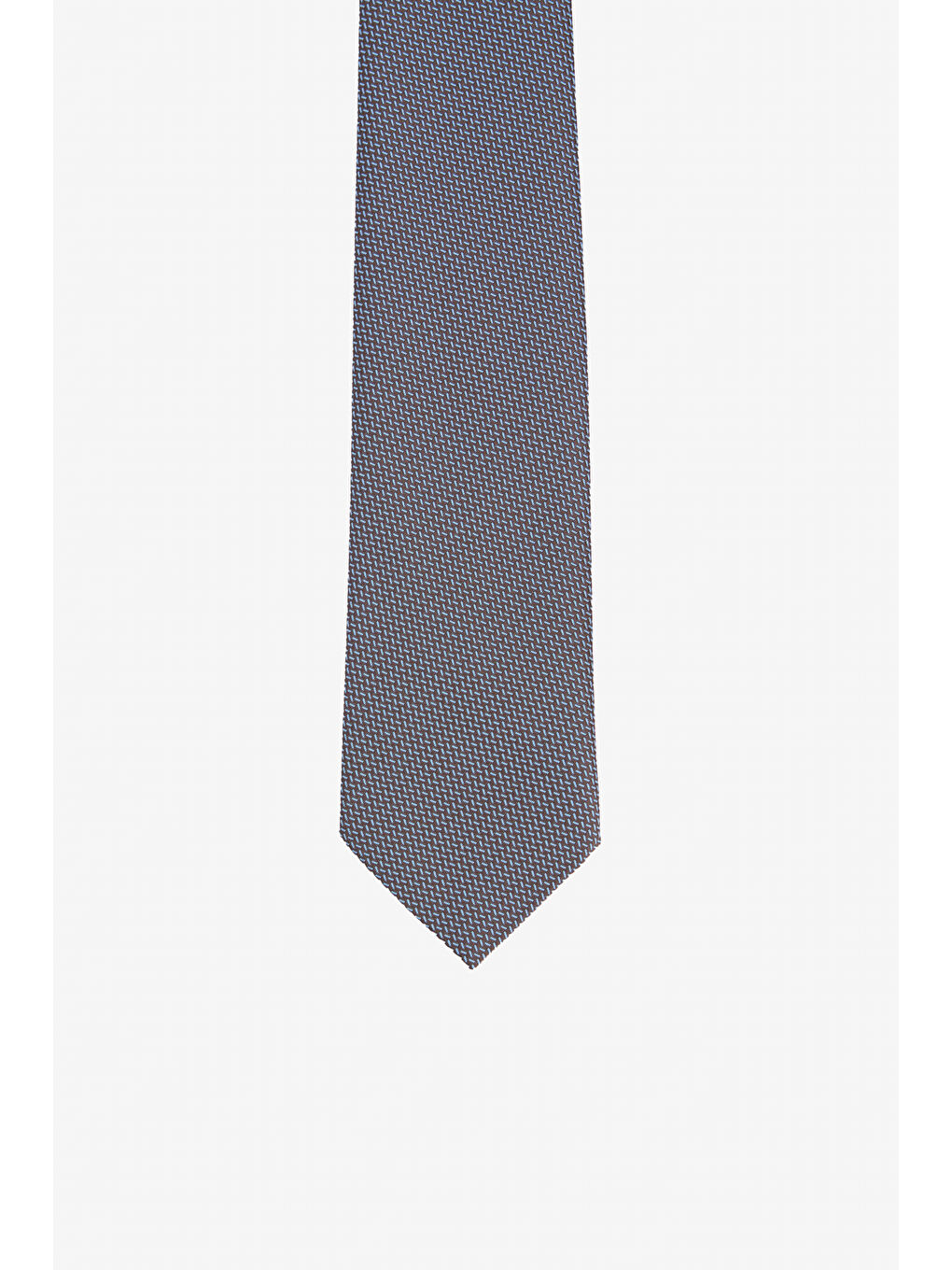 Erkek Lacivert Desenli Kravat-1