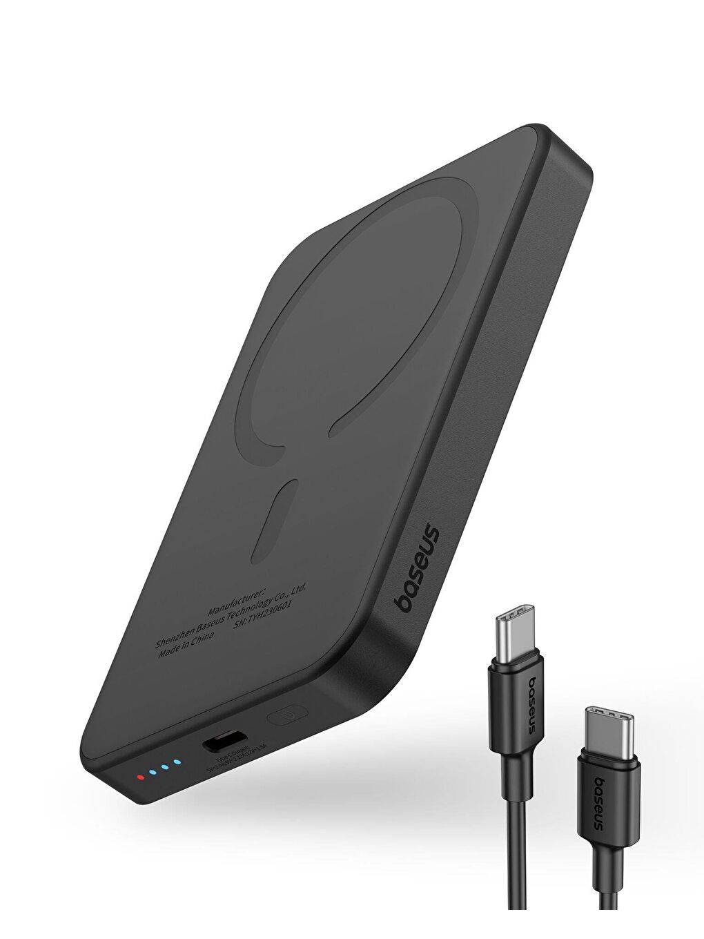 Magnetic Mini Wireless 5000mAh 20W Cluster Black-2