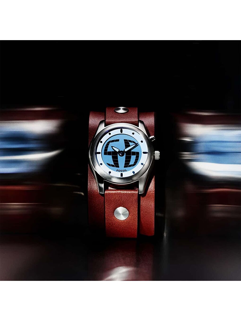 Kahverengi FLE1229 Big Tic Limited Edition Kol Saati-5