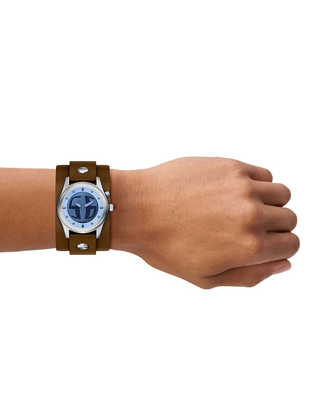 Kahverengi FLE1229 Big Tic Limited Edition Kol Saati-7