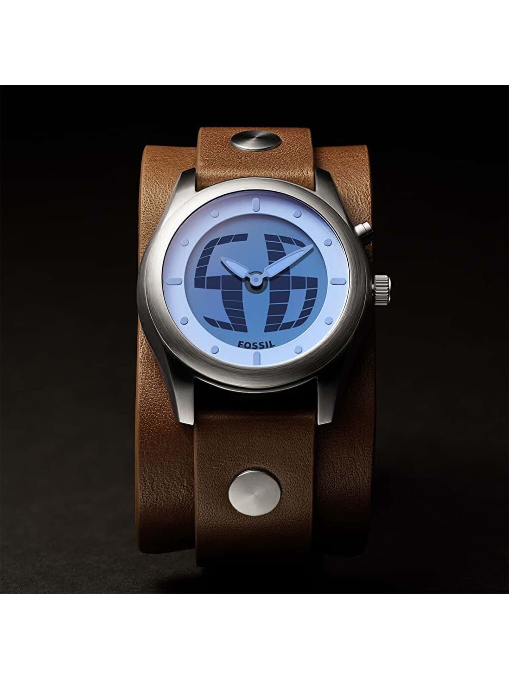 Kahverengi FLE1229 Big Tic Limited Edition Kol Saati-8