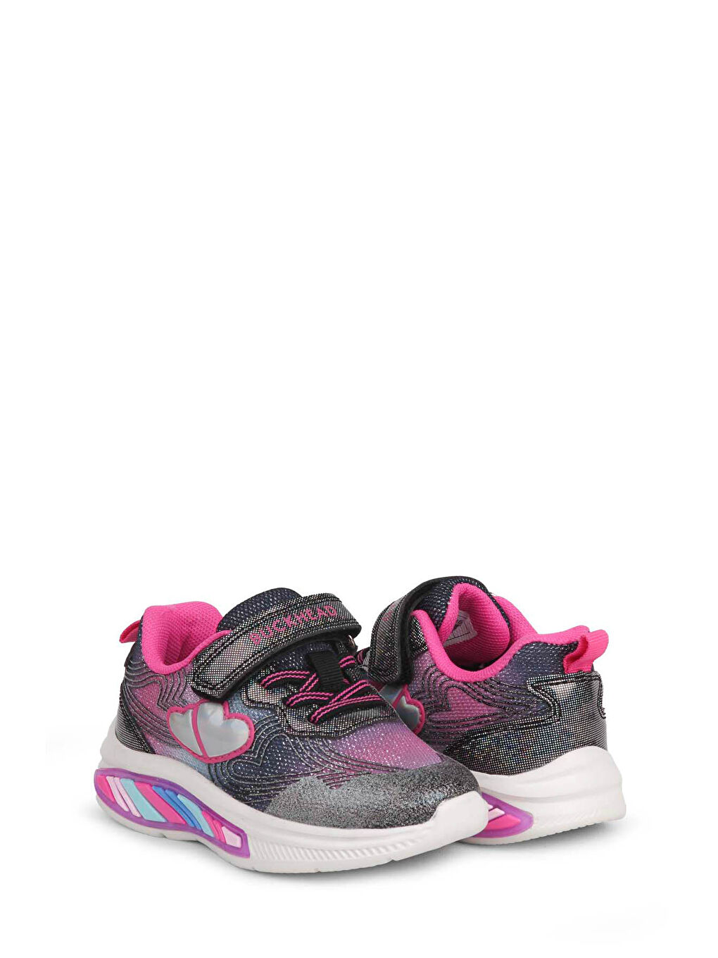 BUCK3042 NINA Siyah Kız Çocuk Sneaker-4