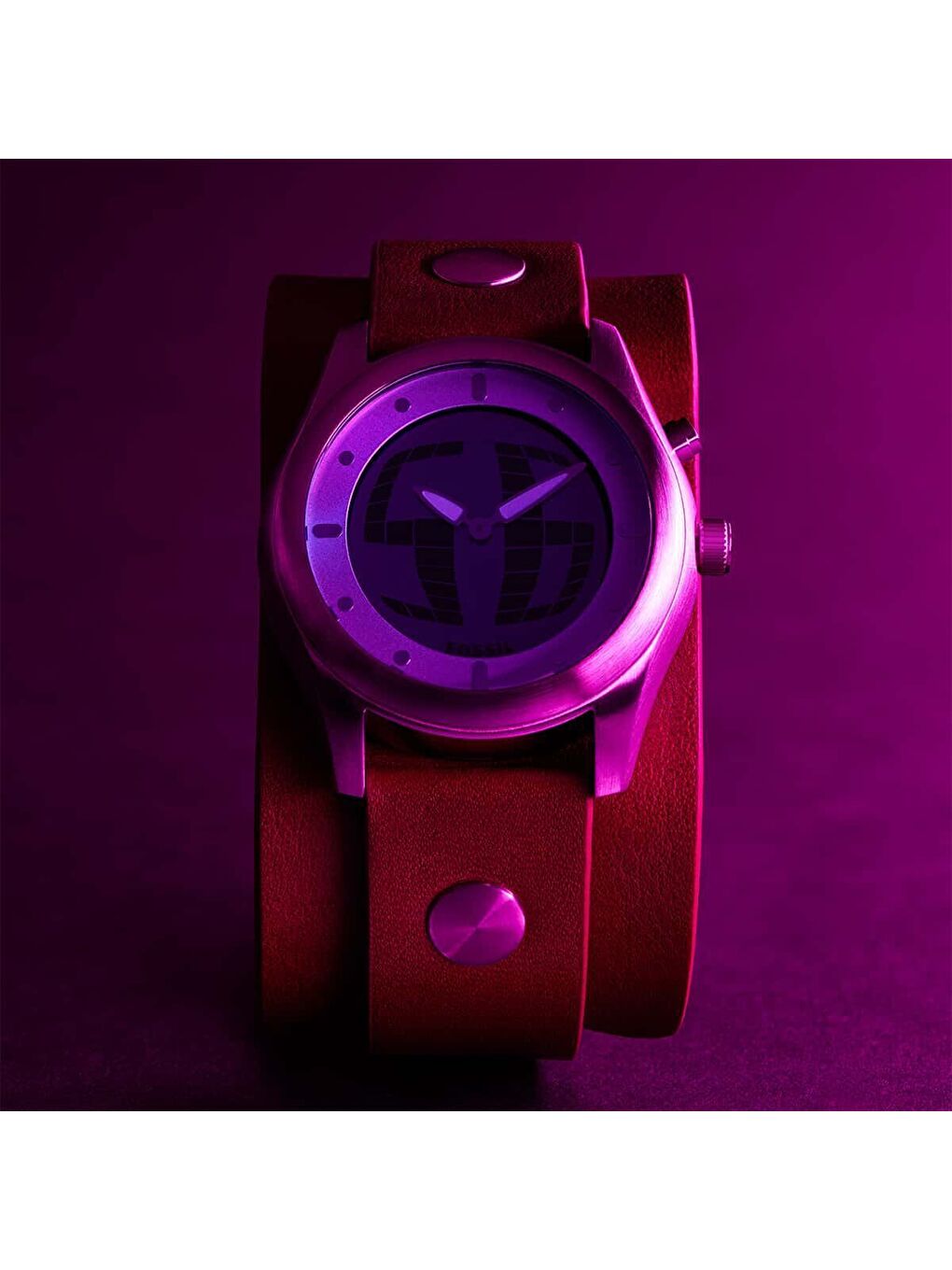 Kahverengi FLE1229 Big Tic Limited Edition Kol Saati-10