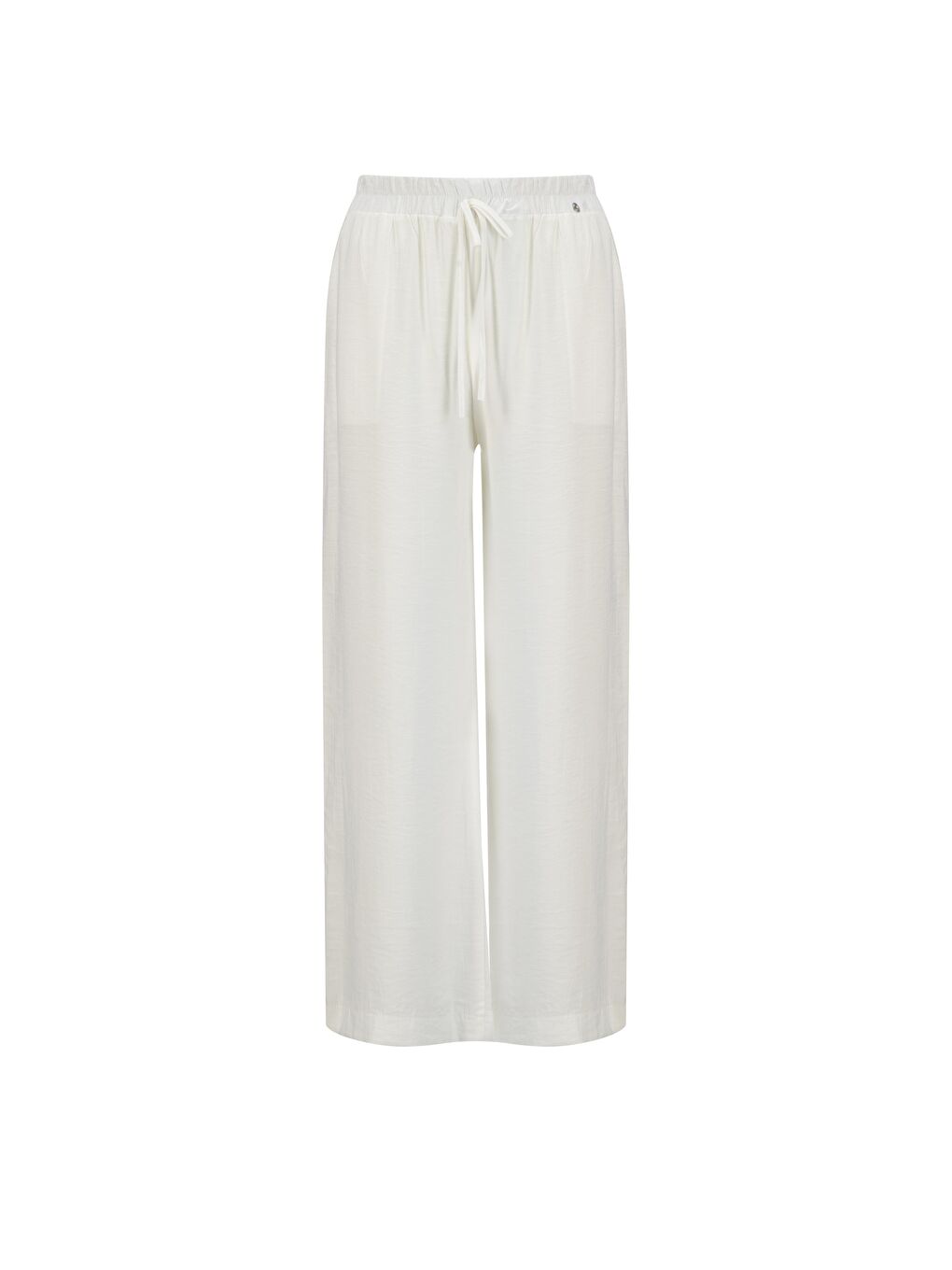 Beyaz Palazzo Pantolon 25Yt209 Ekru