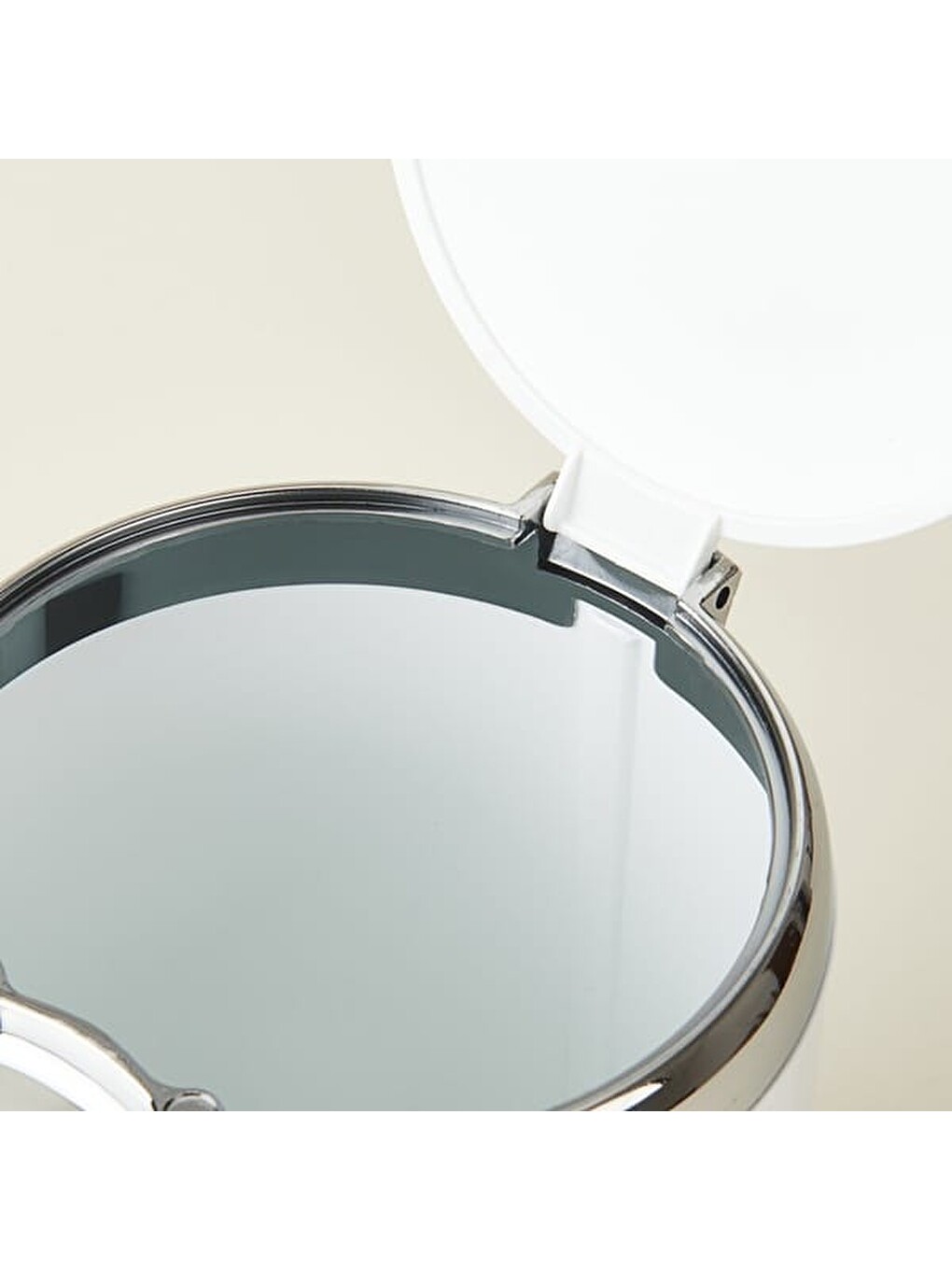 Pasifik Mini Çöp Kovası - Beyaz - 3 lt-1