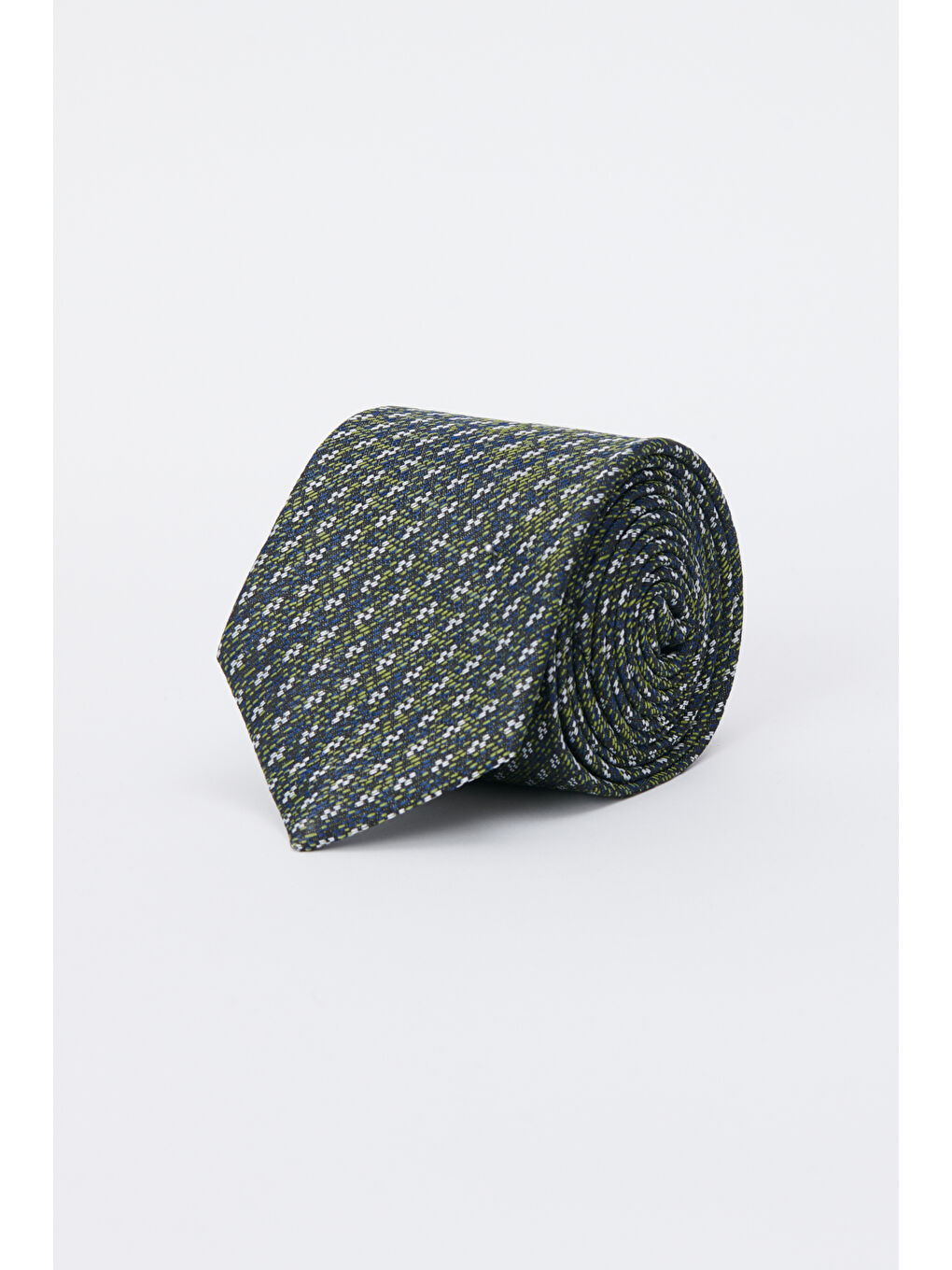 Erkek Yeşil Desenli Kravat
