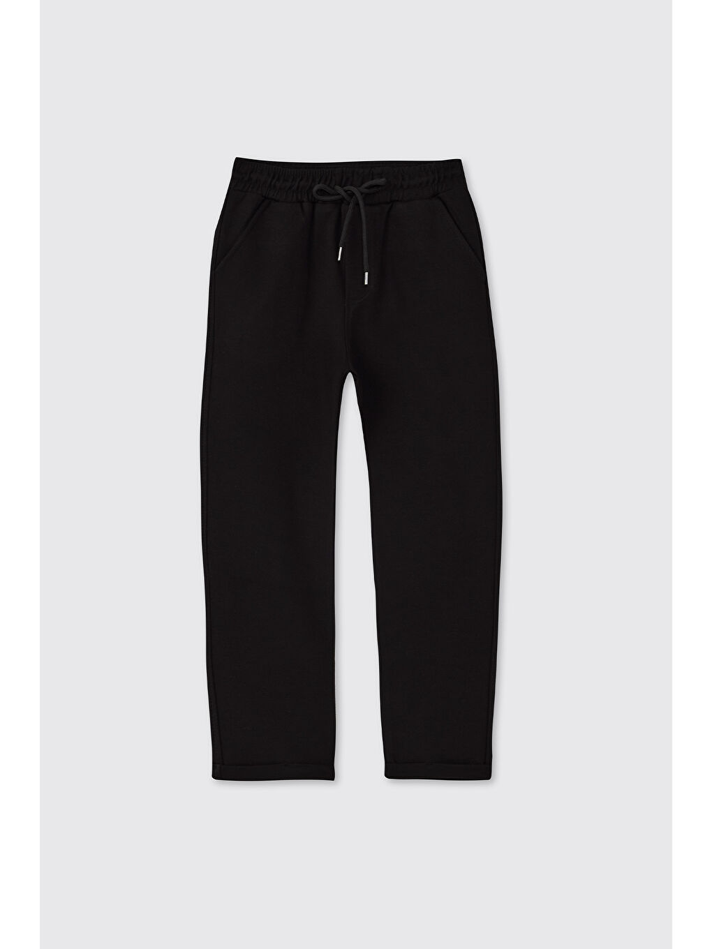 Erkek Çocuk Siyah Örme Pantolon