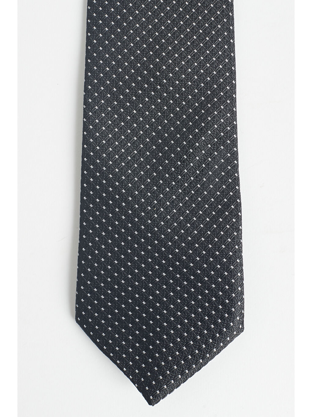 Erkek Siyah-Gri Desenli Kravat-1