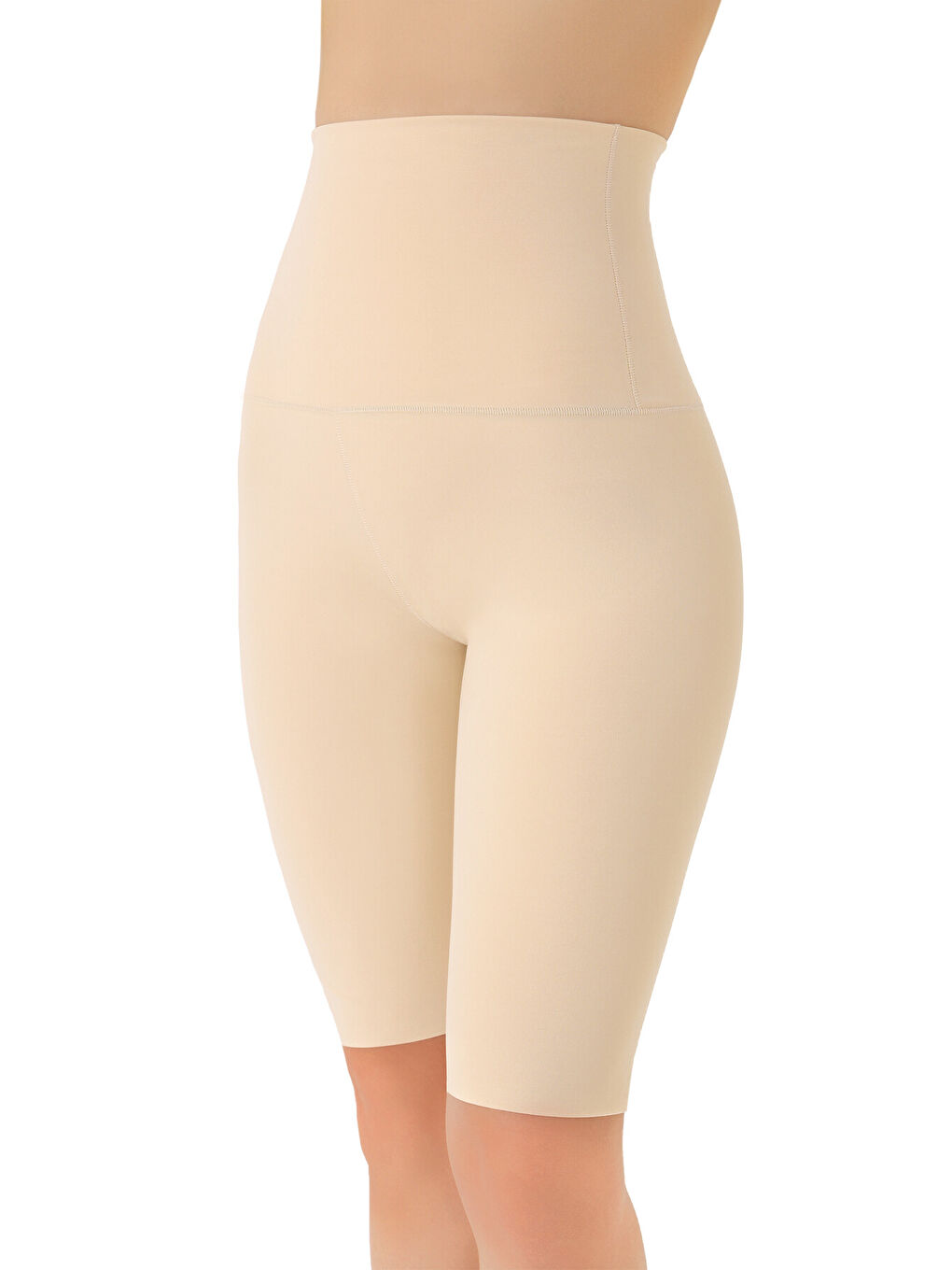 Bej Ten Rengi Toparlayıcı Korse Tayt