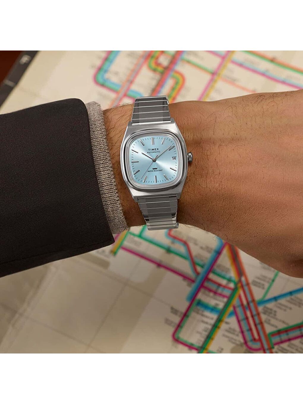 Gri TW2Y66700 Kol Saati-5