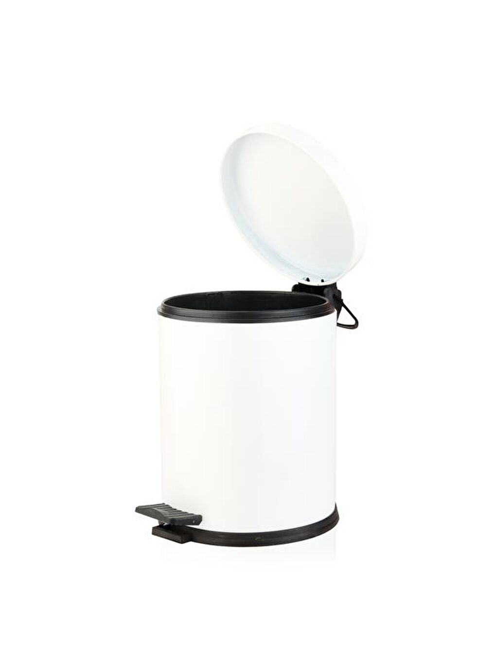 Bath Pedallı Çöp Kovası - Beyaz - 5 lt-3