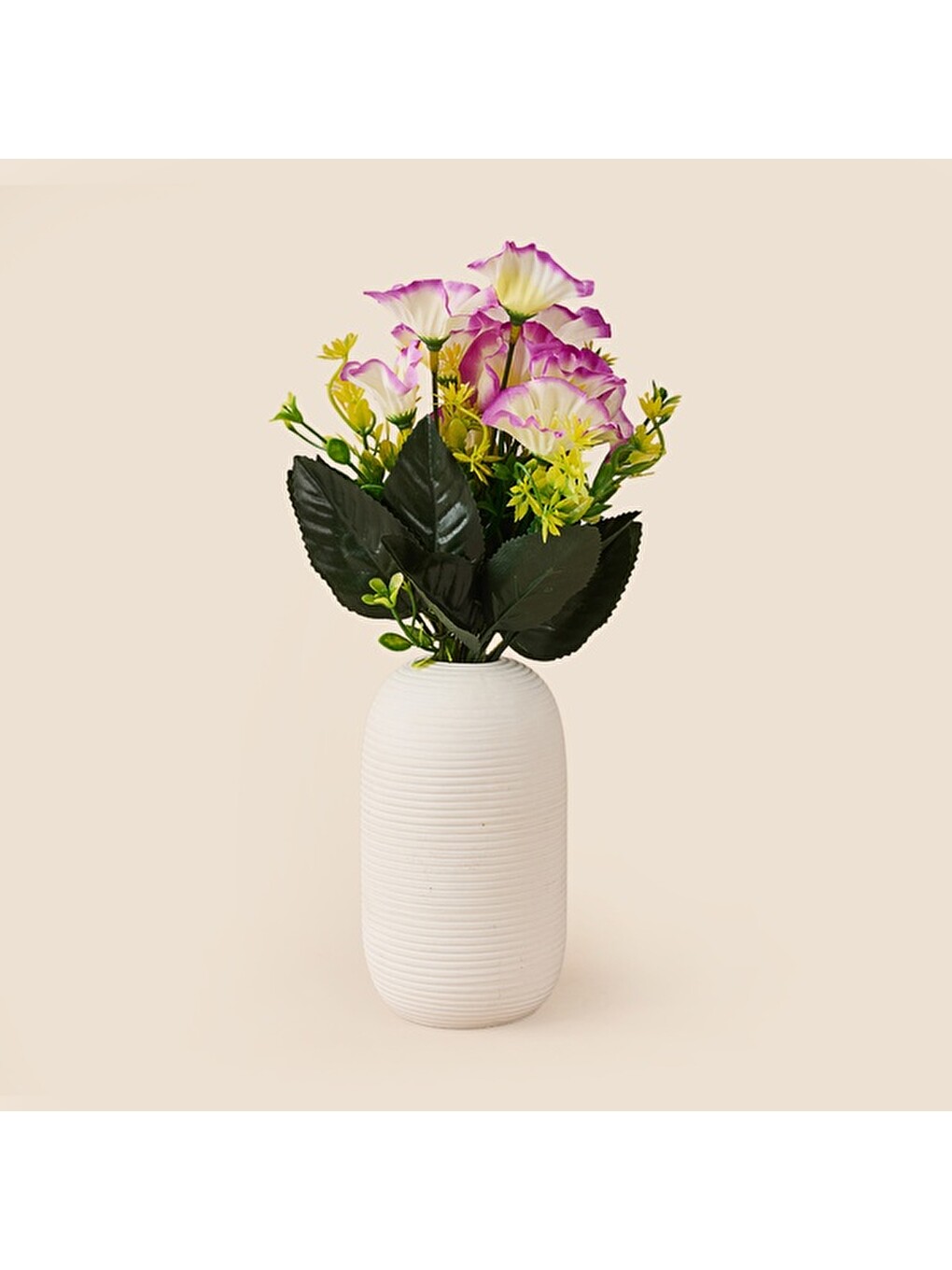 Karışık Deco Morning Glory 6'lı Dal Çiçek - Renkli - 30 cm