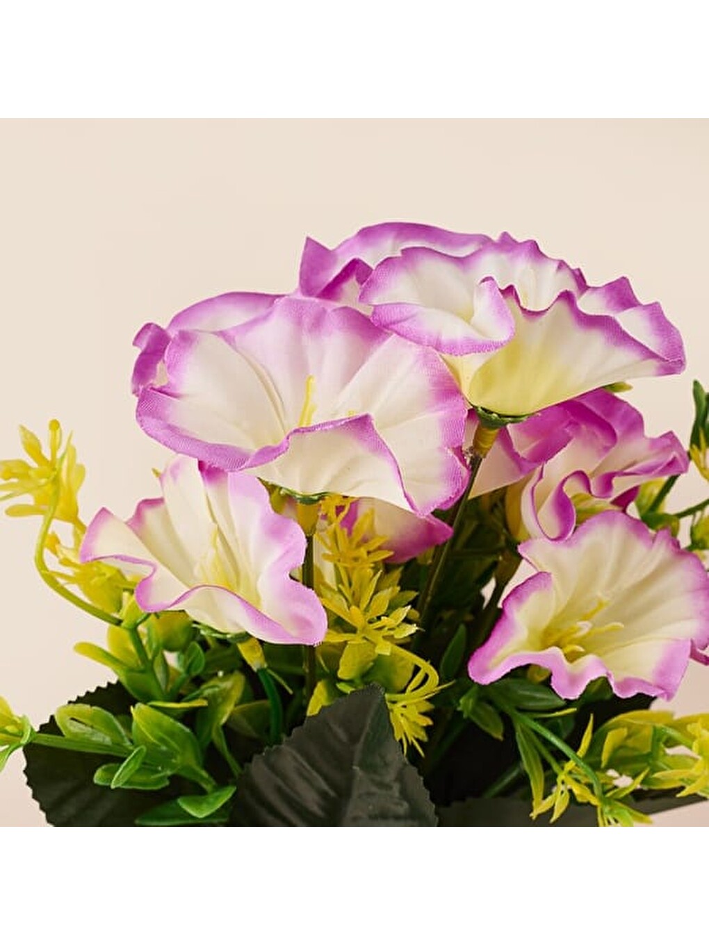 Karışık Deco Morning Glory 6'lı Dal Çiçek - Renkli - 30 cm-1