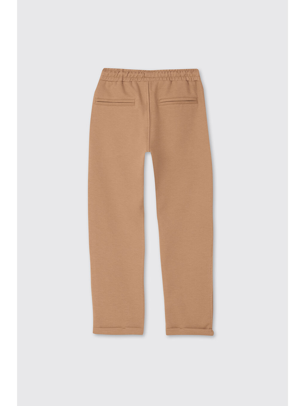 Erkek Çocuk Bej Örme Pantolon-1