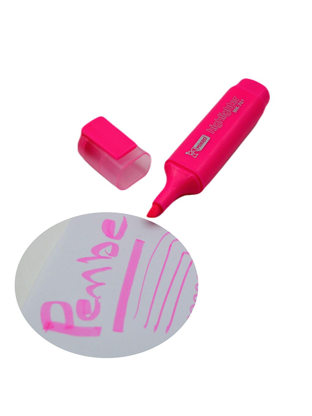 Fosforlu Kalem Canlı Renkler MK-701-1