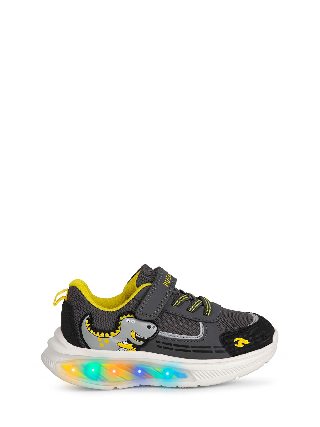 BUCK3043 REX Gri Erkek Çocuk Sneaker