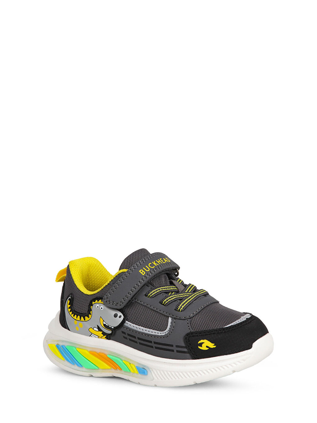 BUCK3043 REX Gri Erkek Çocuk Sneaker-1