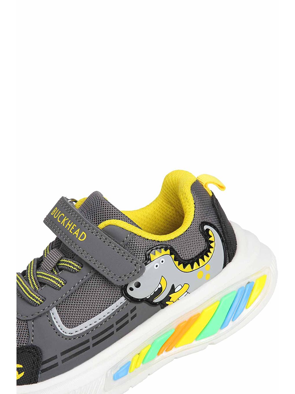 BUCK3043 REX Gri Erkek Çocuk Sneaker-5