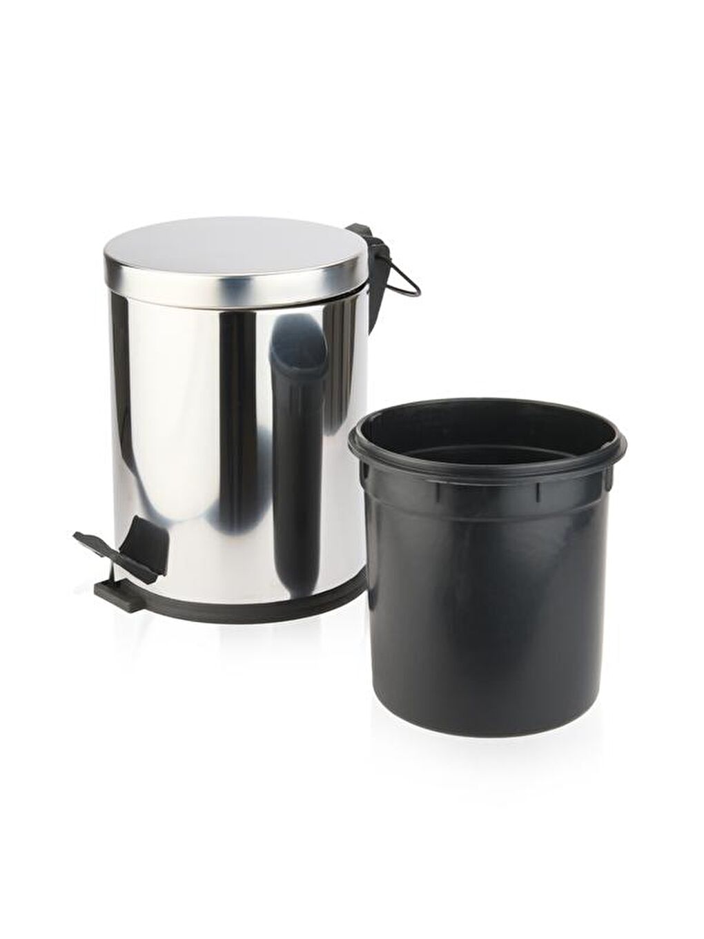 Bath Soft Close Çöp Kovası - Gri - 5 lt-2