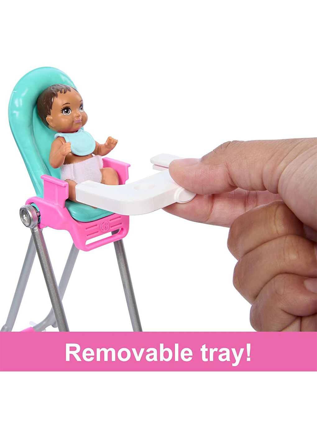 Bebek Bakıcısı Bebeği Ve Aksesuarları Oyun Setleri - Pembe Standart-2