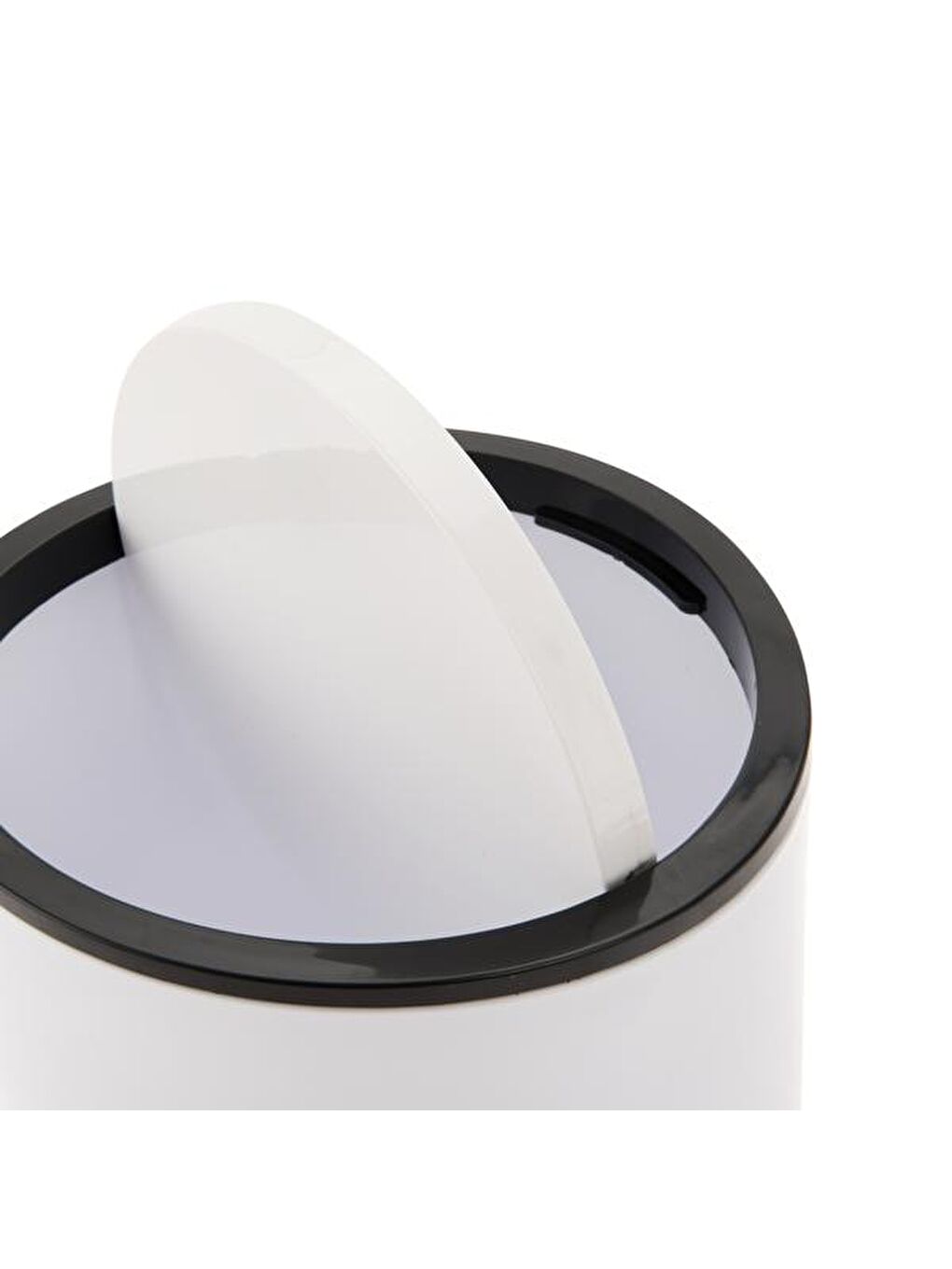 2'li Çöp Kovası Seti - Beyaz - 5 lt + 2 lt-1