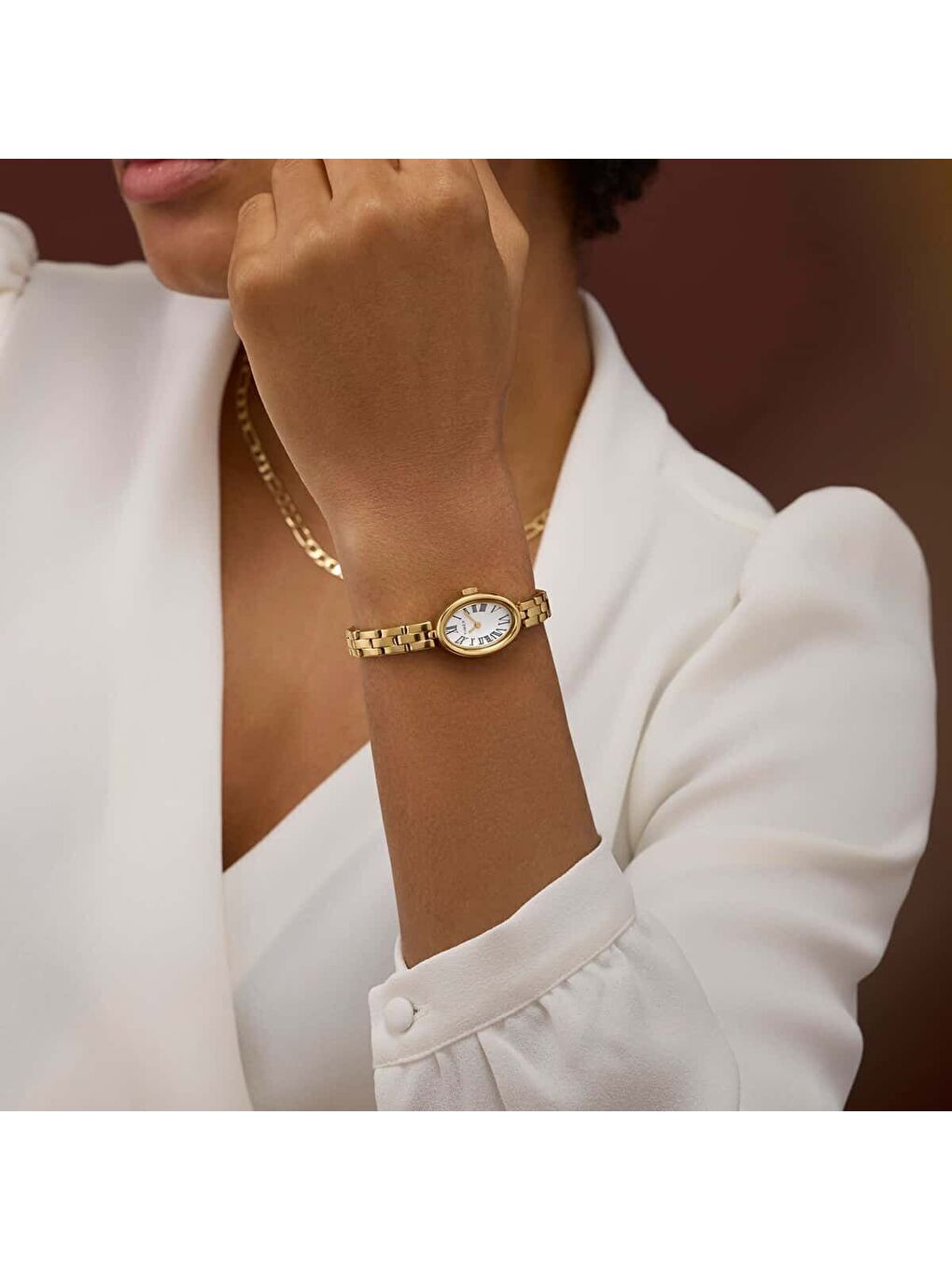 Sarı TW2Y26700 Kadın Kol Saati-5