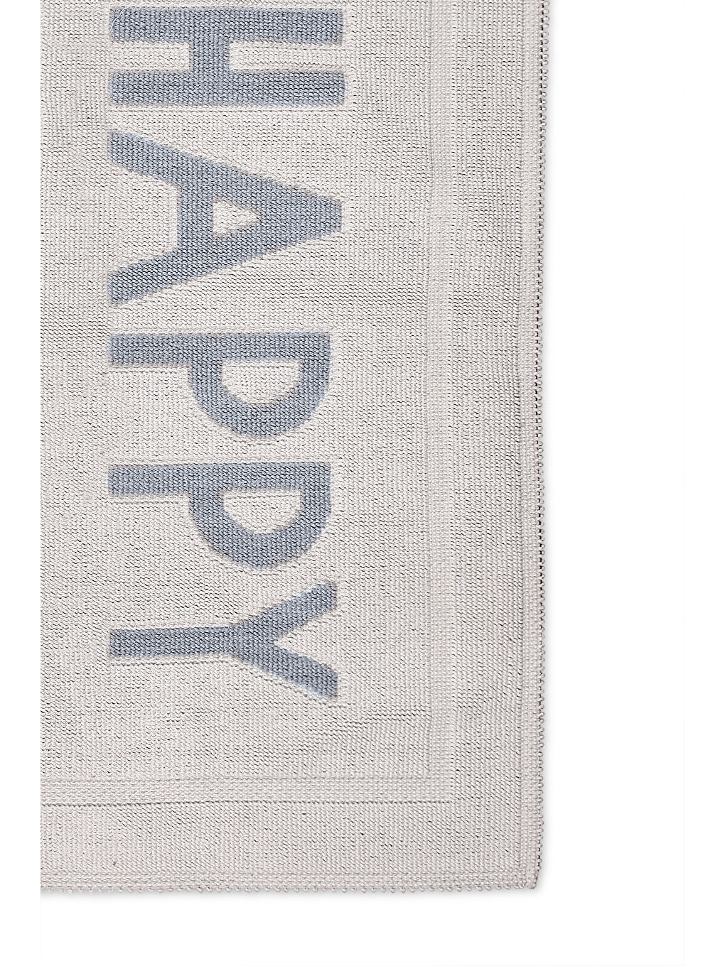 Happy Doğal Pamuklu 2'li Banyo Paspas Seti 60x100+50x60 Cm - Gri-2