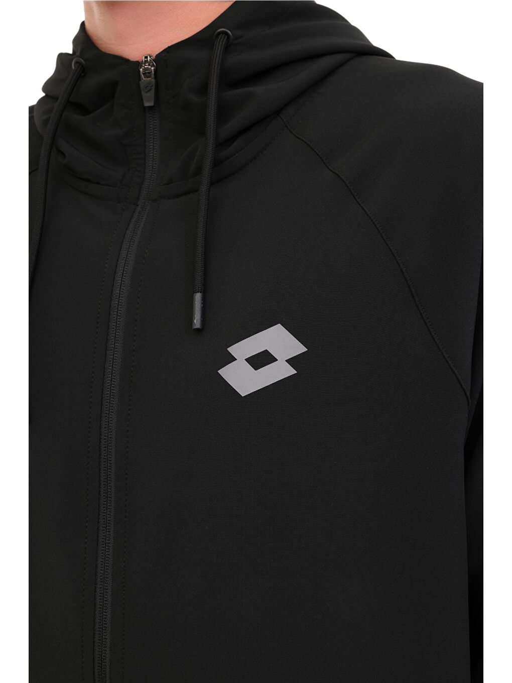 ML PEDRO18LPM04 5PR Siyah Erkek Fermuarlı Sweatshirt-3