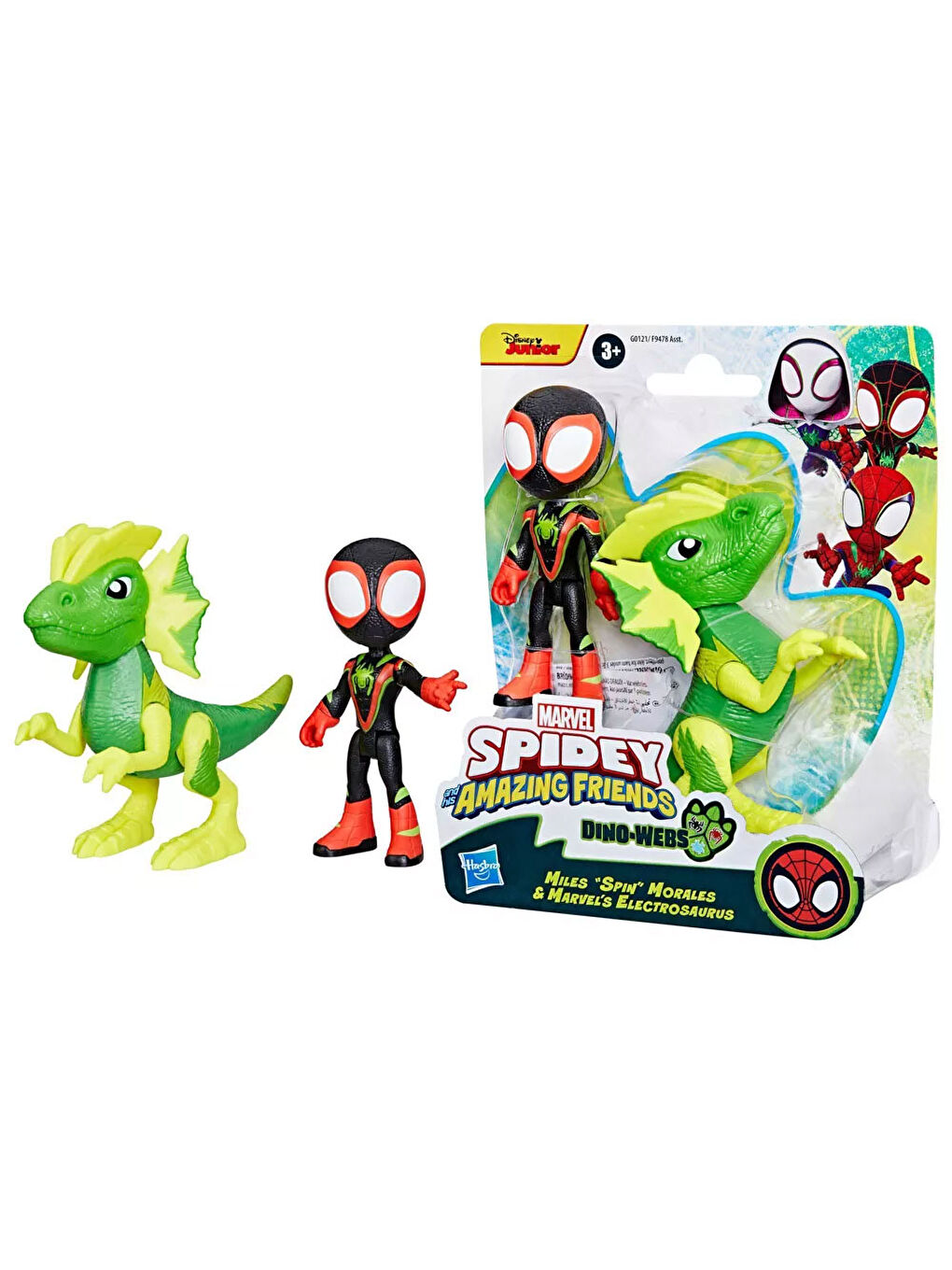 And His Amazing Friends Dino Webs Figür Miles F9478-G0121-2