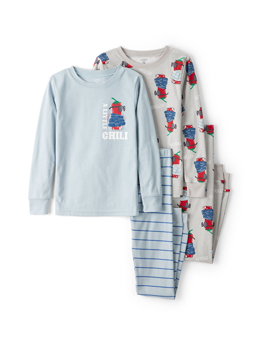 Erkek Çocuk Yeşil Pijama Set