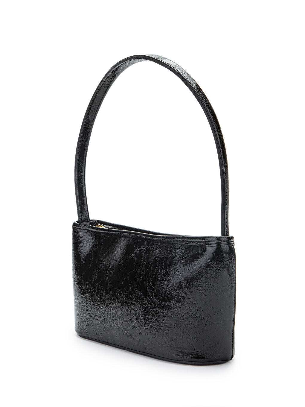 Suni Deri Baget Kadın Kol Çanta Blanca Siyah-1