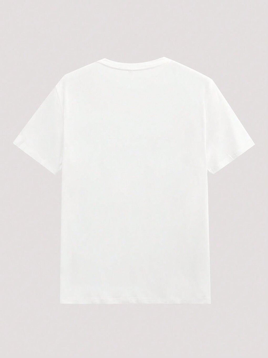 Beyaz Hello Stay Cool Baskılı Oversize Tişört-1