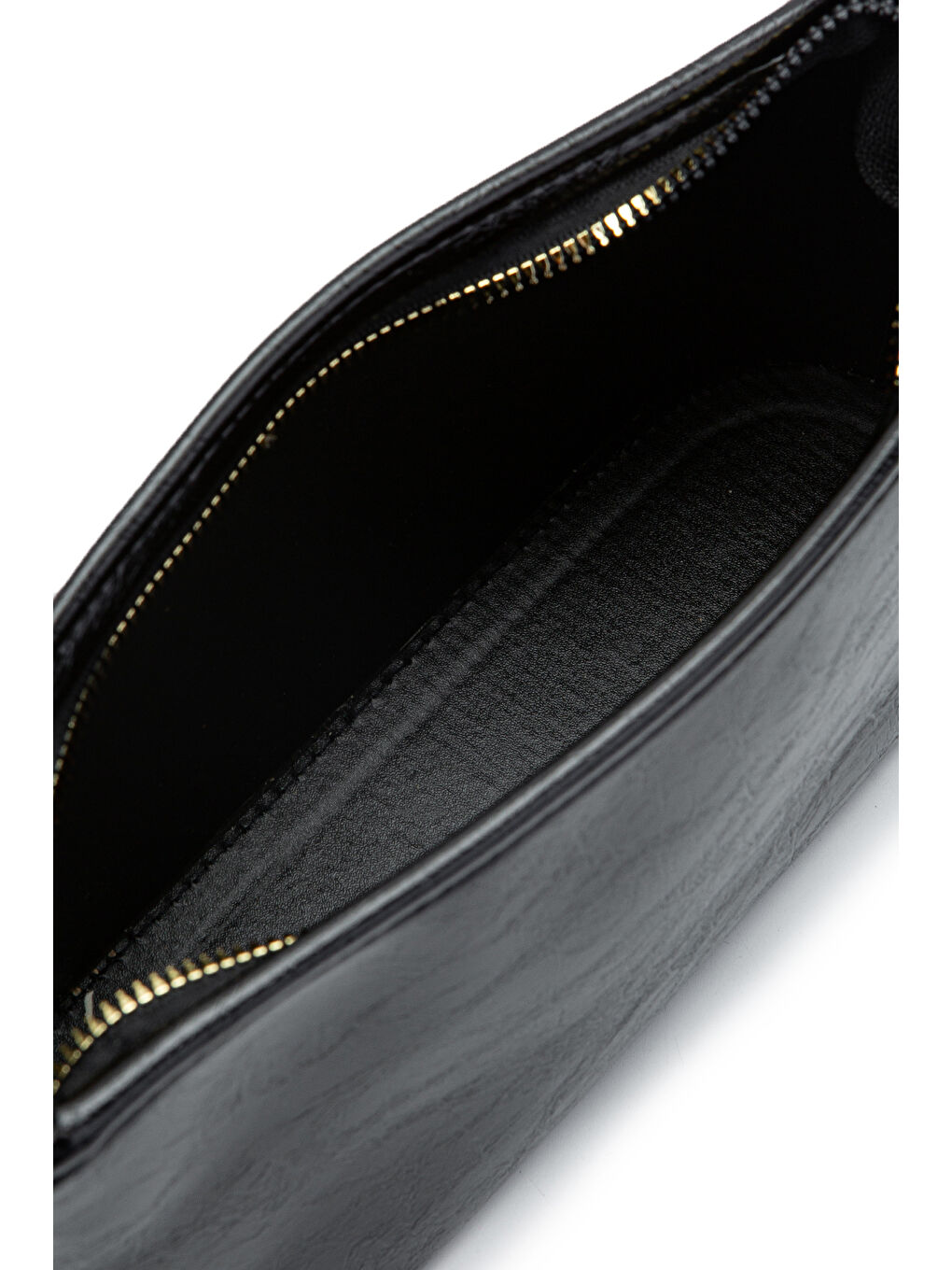 Suni Deri Baget Kadın Kol Çanta Blanca Siyah-4