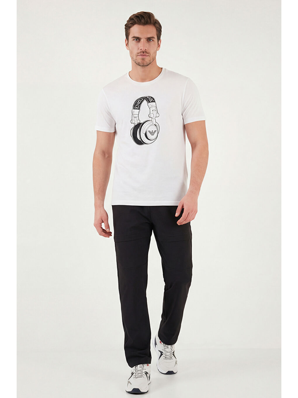 Siyah Regular Fit Normal Bel Düz Paça Pantolon 693705-3