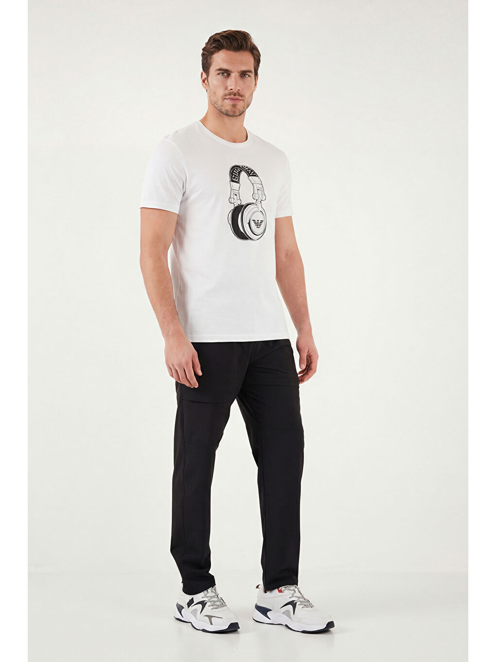 Siyah Regular Fit Normal Bel Düz Paça Pantolon 693705-4