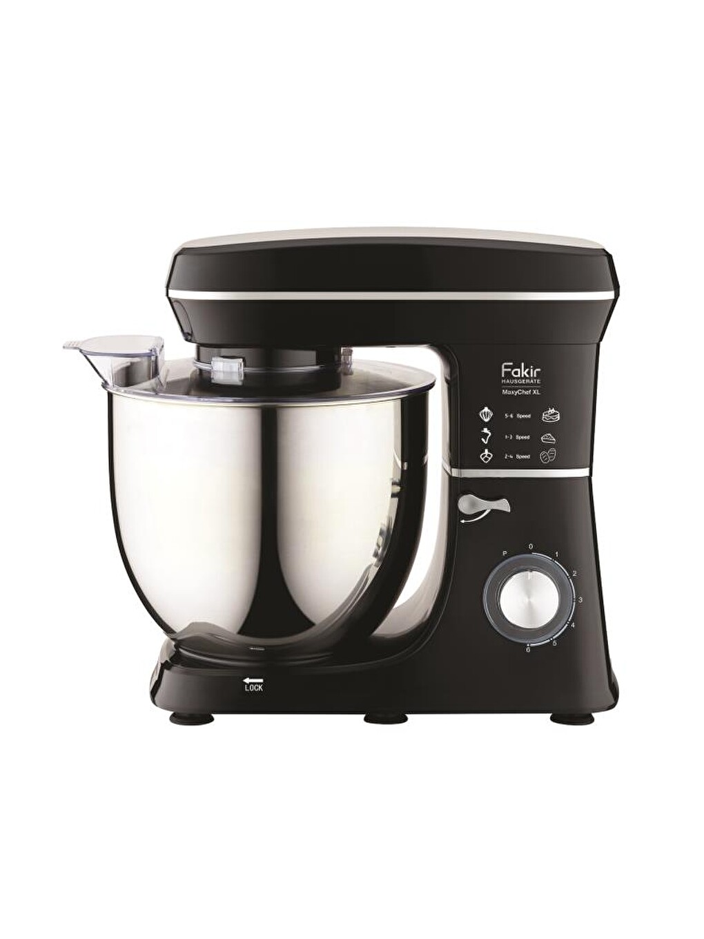 Maxychef Hamur Yoğurma & Stand Mikser 10 Lt 2000w Siyah-6