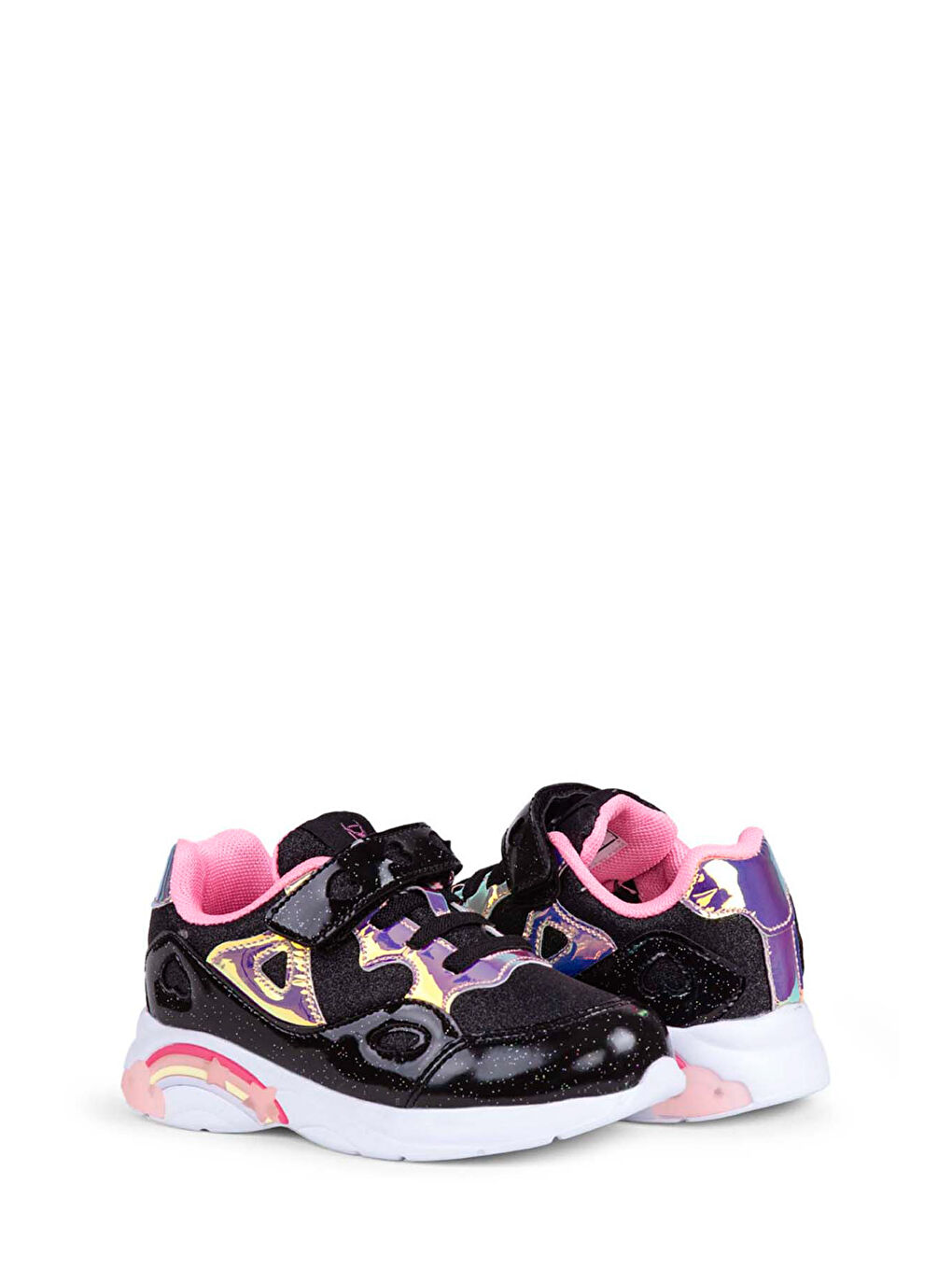 BUCK4348 DIANA Siyah Kız Çocuk Sneaker-3