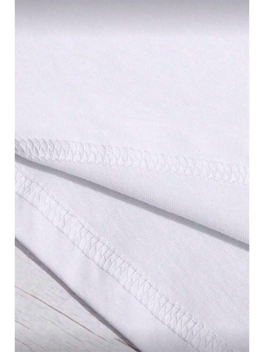 Beyaz Ceny Kadın Büyük Beden Battal Baskılı Bisiklet Yaka Pamuklu T-Shirt Rahat Kesim Unisex Sevgili Kombi-1