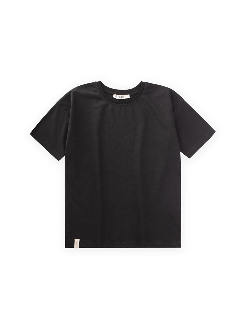 T-Shırt 8-14 Yaş Siyah