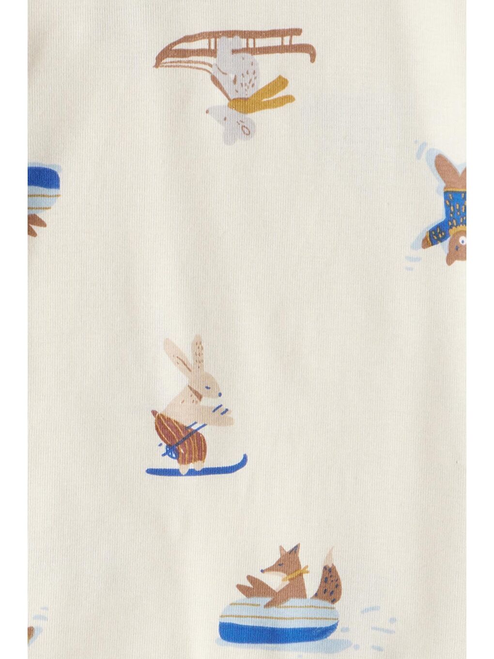 Erkek Çocuk Ekru Pijama Set-3