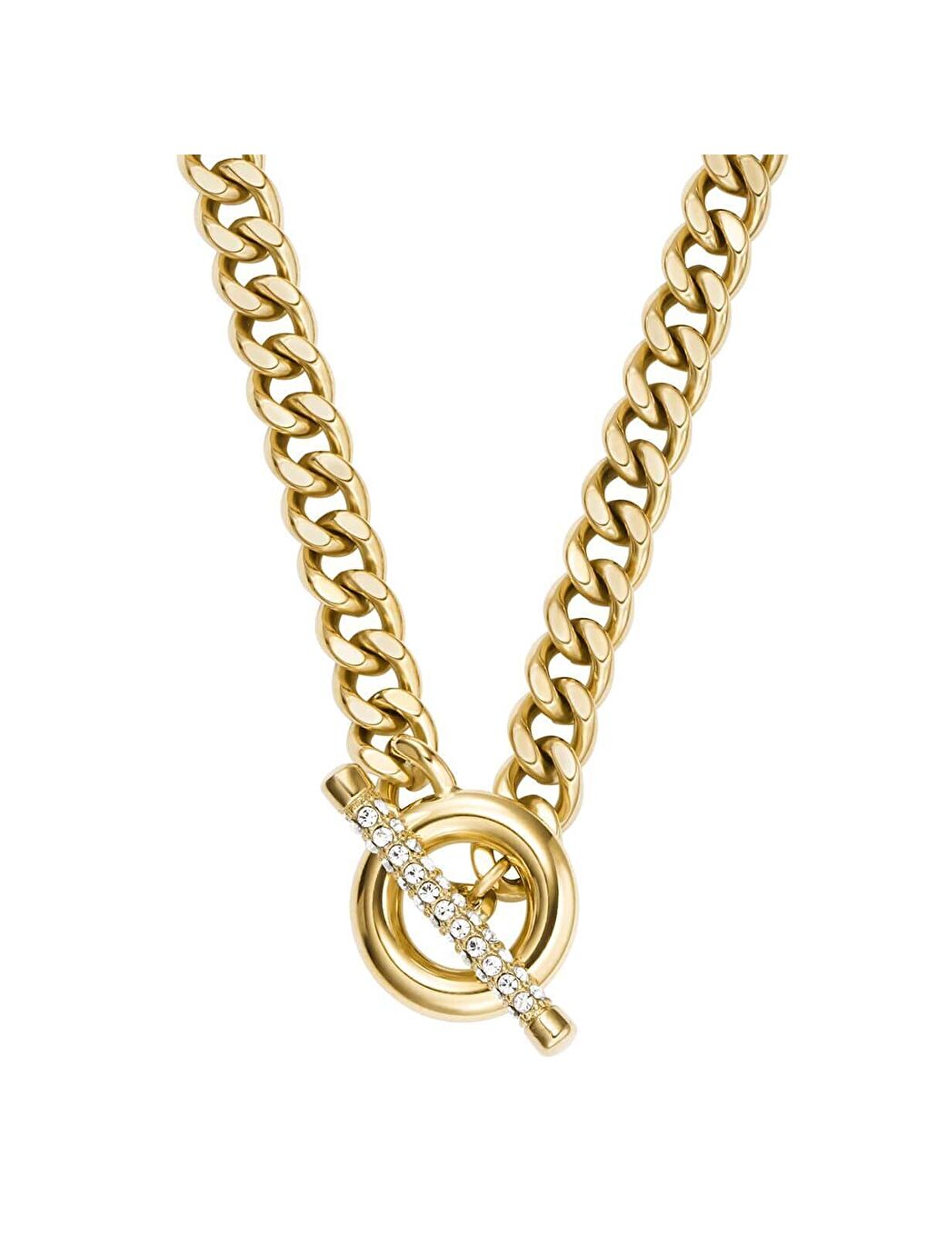 Sarı JF04956-710 Kadın Kolye