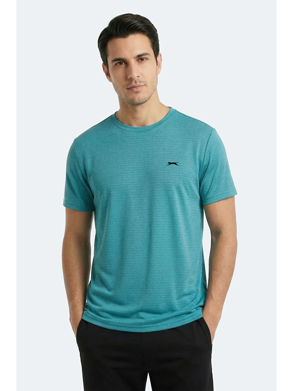 KOFONA Erkek Turkuaz Tişört-2