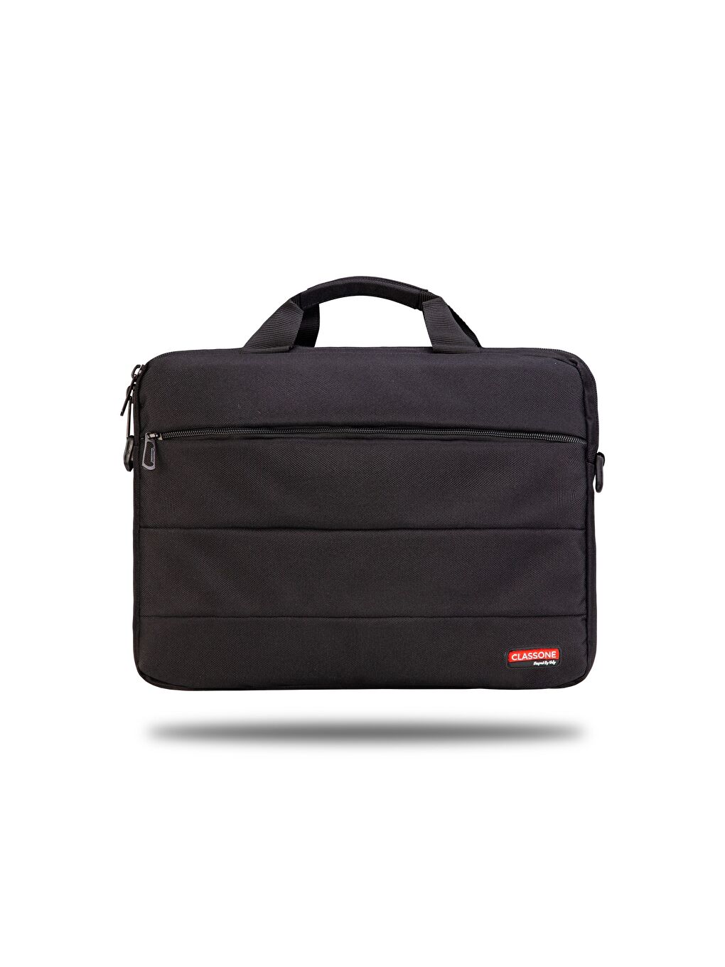 Romeo Serisi TL2400 1 3-14 Inch Uyumlu Su Geçirmez Kumaş Laptop Notebook El Çantası Siyah-2